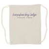 Canvas Drawstring Backpack Thumbnail