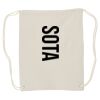 Canvas Drawstring Backpack Thumbnail