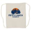 Canvas Drawstring Backpack Thumbnail