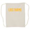Canvas Drawstring Backpack Thumbnail
